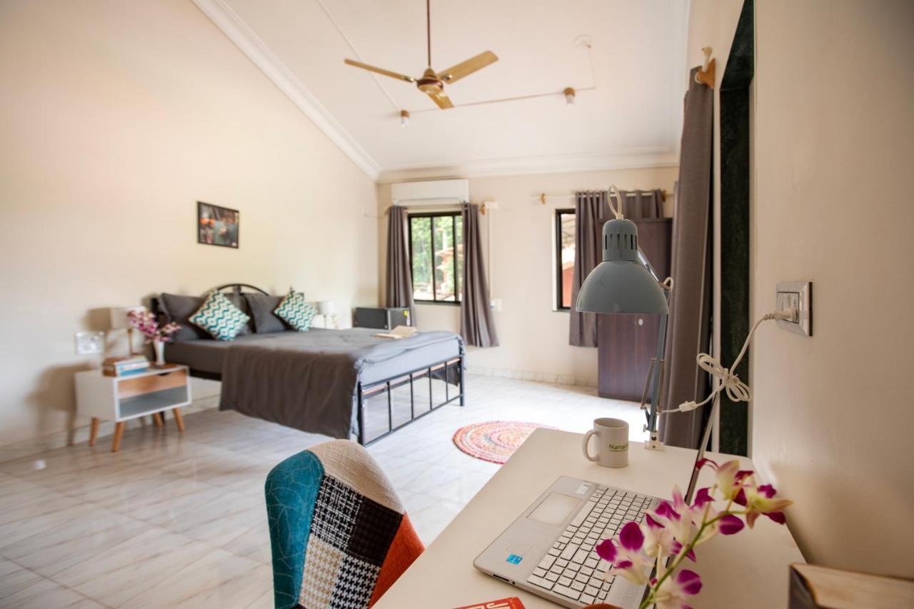 Nomadgao Vila Nova - Comfort, Great Views, Fast Wifi & Interesting People Anjuna Exterior foto